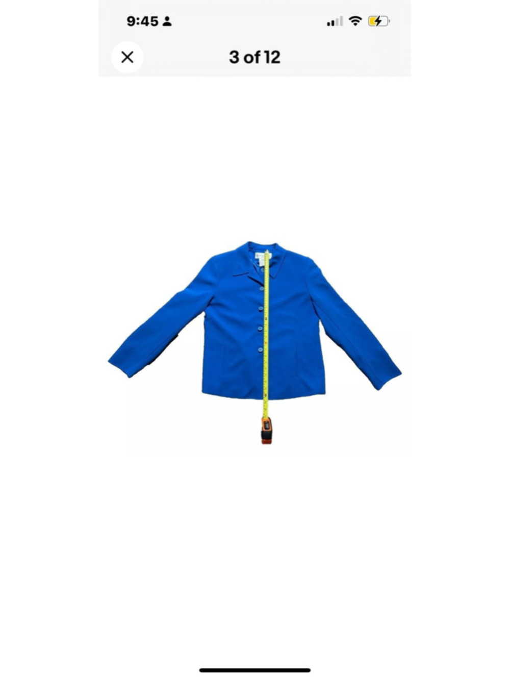 Jones New York women’s size 6 Blue Formal jacket - Picture 3 of 12